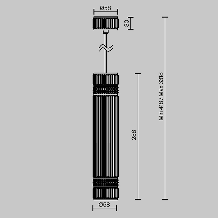Maytoni MOD475PL-01B