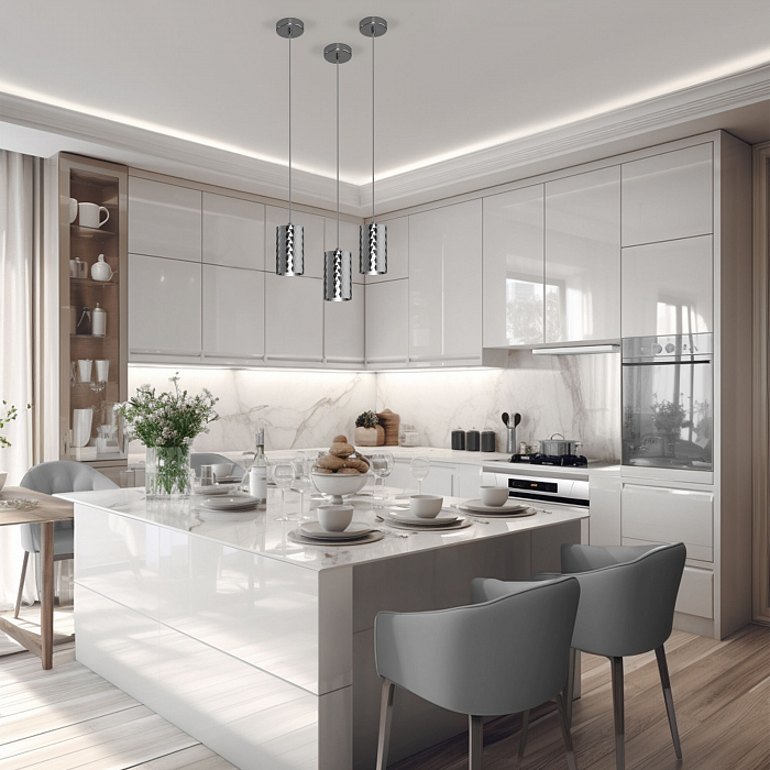 Светильник Eurosvet 50247/1 LED/ хром