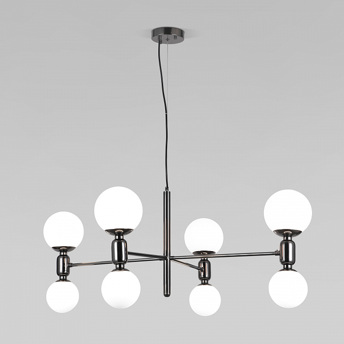 Люстра Eurosvet 30182/8 черный жемчуг