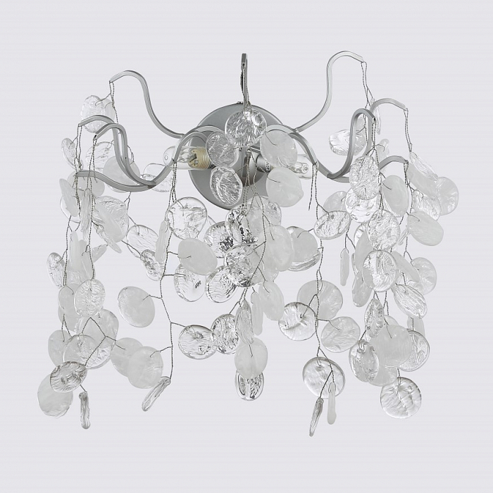 Бра Crystal Lux TENERIFE AP2 SILVER